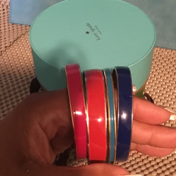 Kate Spade colorful bracelets. - Picture 7 of 8